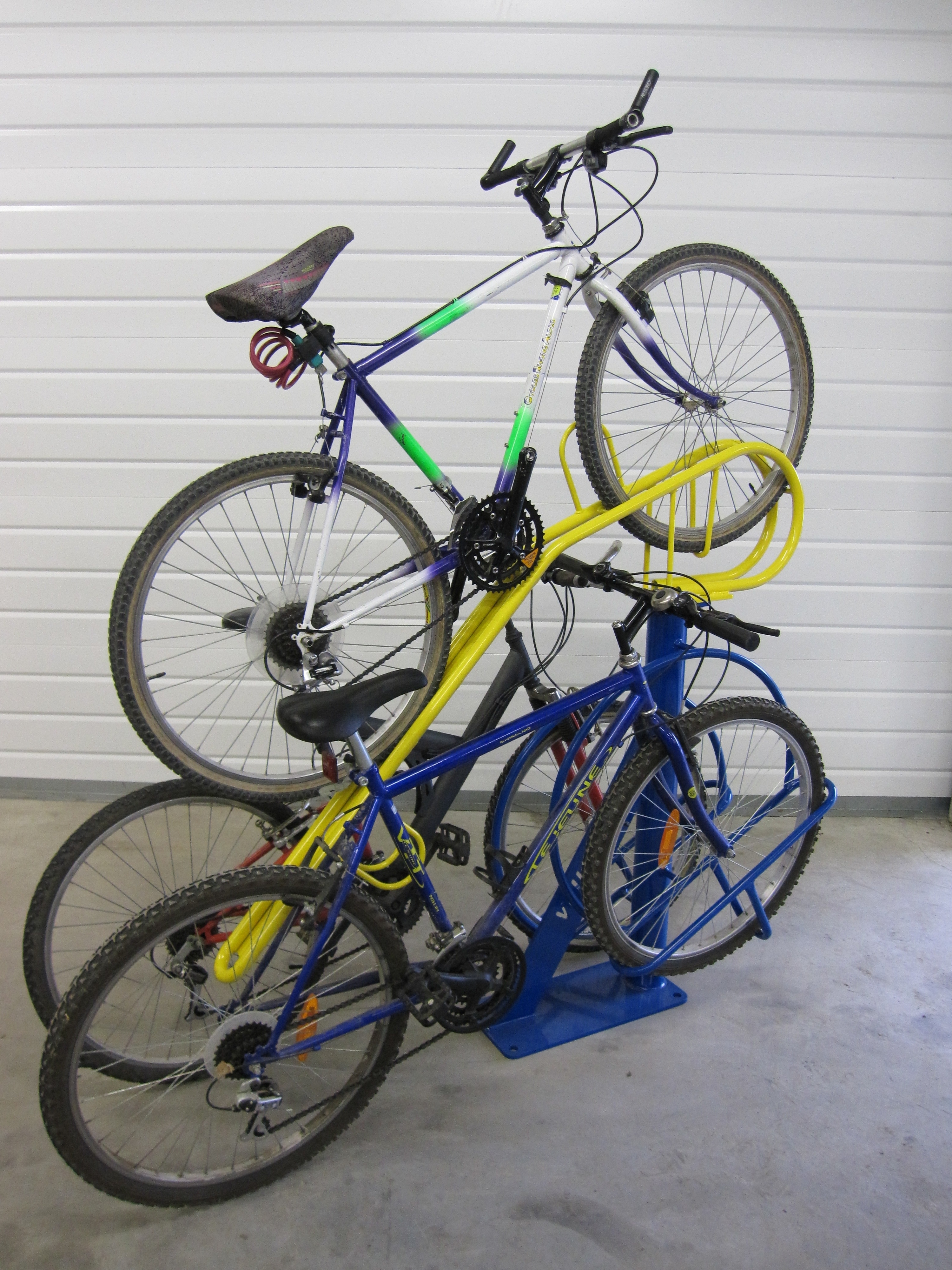 Étable Et Hauteur Réglable Vélo Parking Rack for Route Et Montagne Vélos