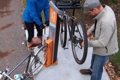 Station deluxe réparation deux vélos