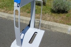borne de recharge pour vélo électrique velec vue face
