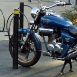 Scooterrek voor motorfietsen