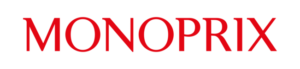 Monoprix-Logo des Galaxy-Bike-Kunden