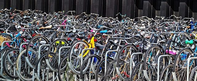 Melhorar o estacionamento de bicicletas na cidade