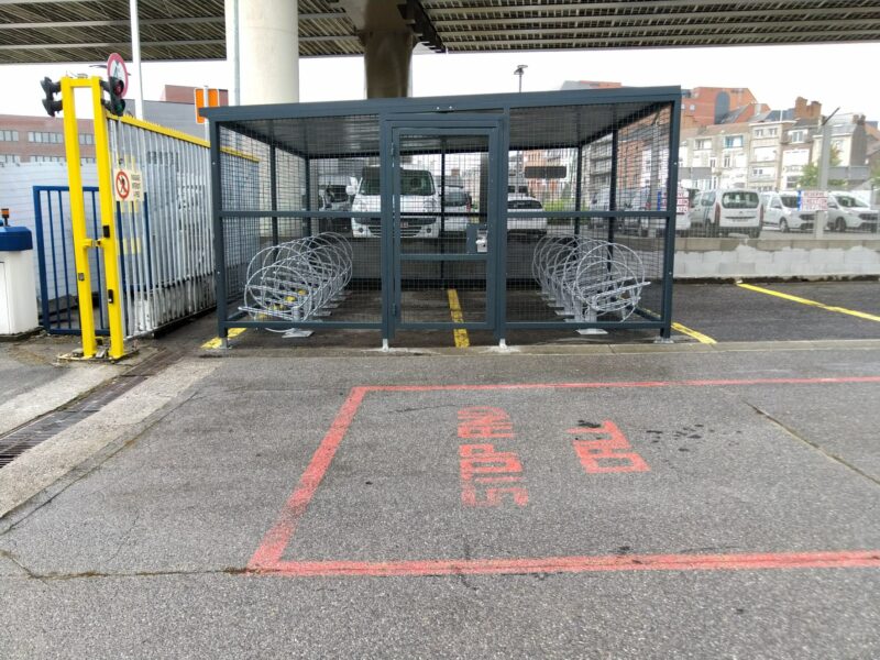 Fahrradparkplatz ALSTOM BELGIEN