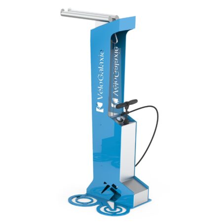 Station 2 en 1 - borne de gonflage et réparation "Tout En Un" 1 vélo