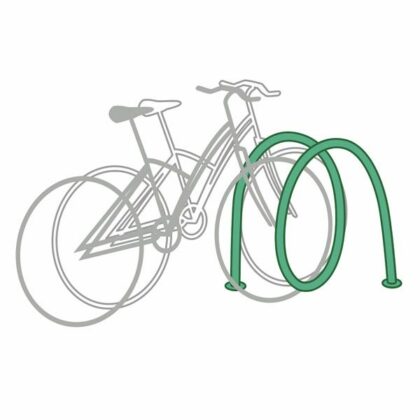 velspir32vel Longrine / appui autoportant sans perçage de dalle pour support vélos