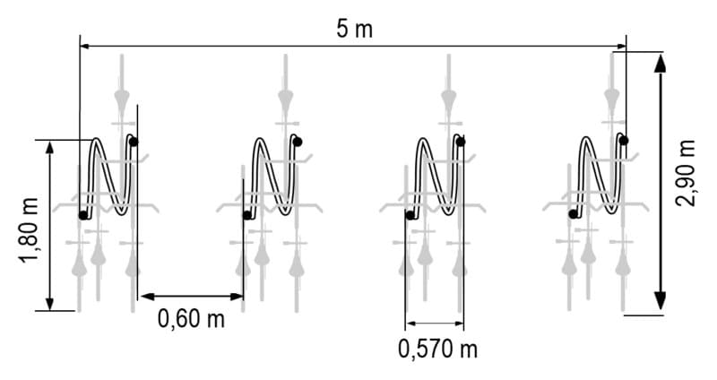 Anti-Diebstahl-Fahrradstange