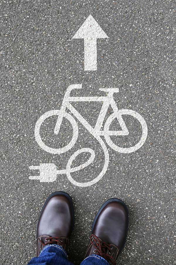 Borne de recharge vélo trottinette