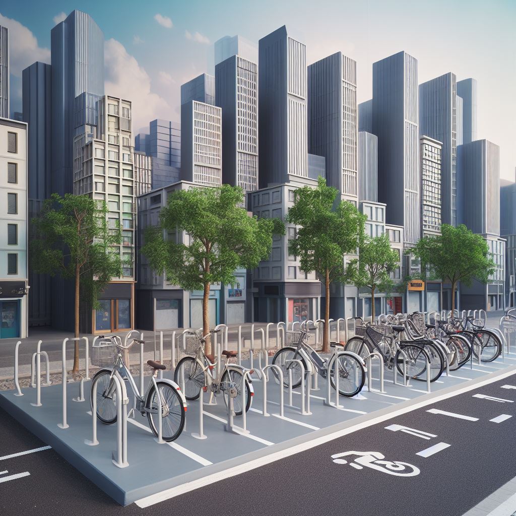 bicicleta de planejamento urbano