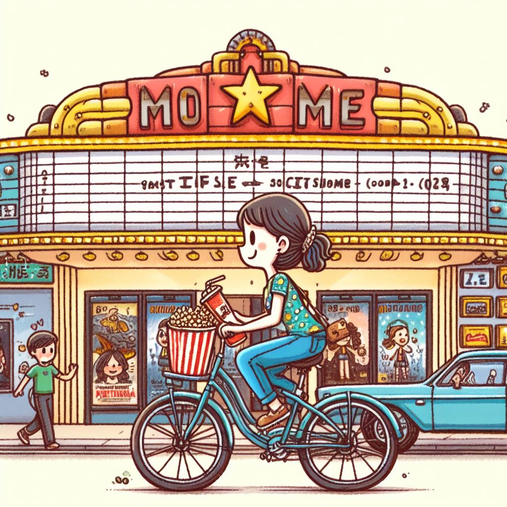 bicicleta de cine