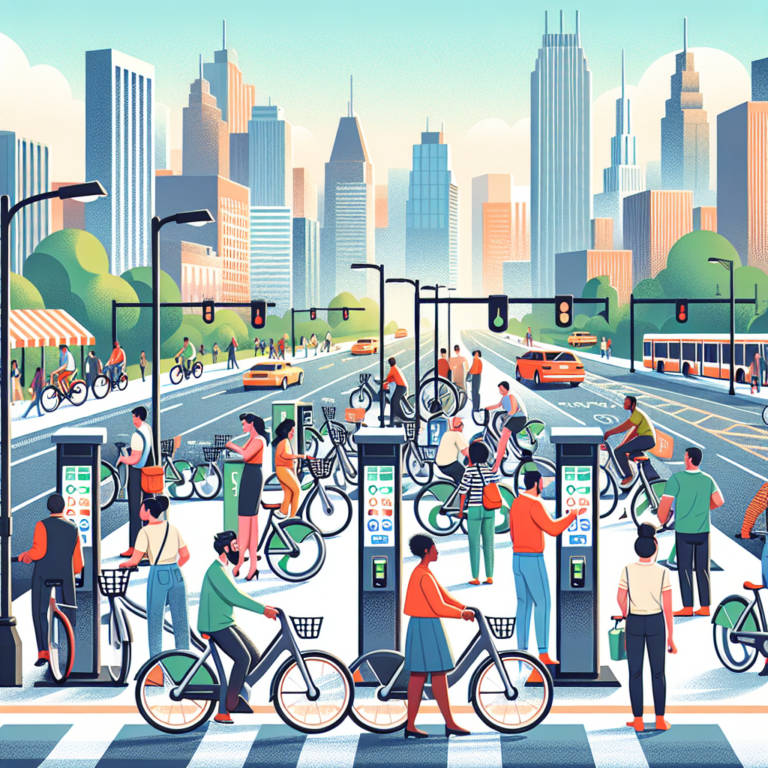 The Impact of Bike Stations and Bike Racks on Urban Mobility - Vélo Galaxie