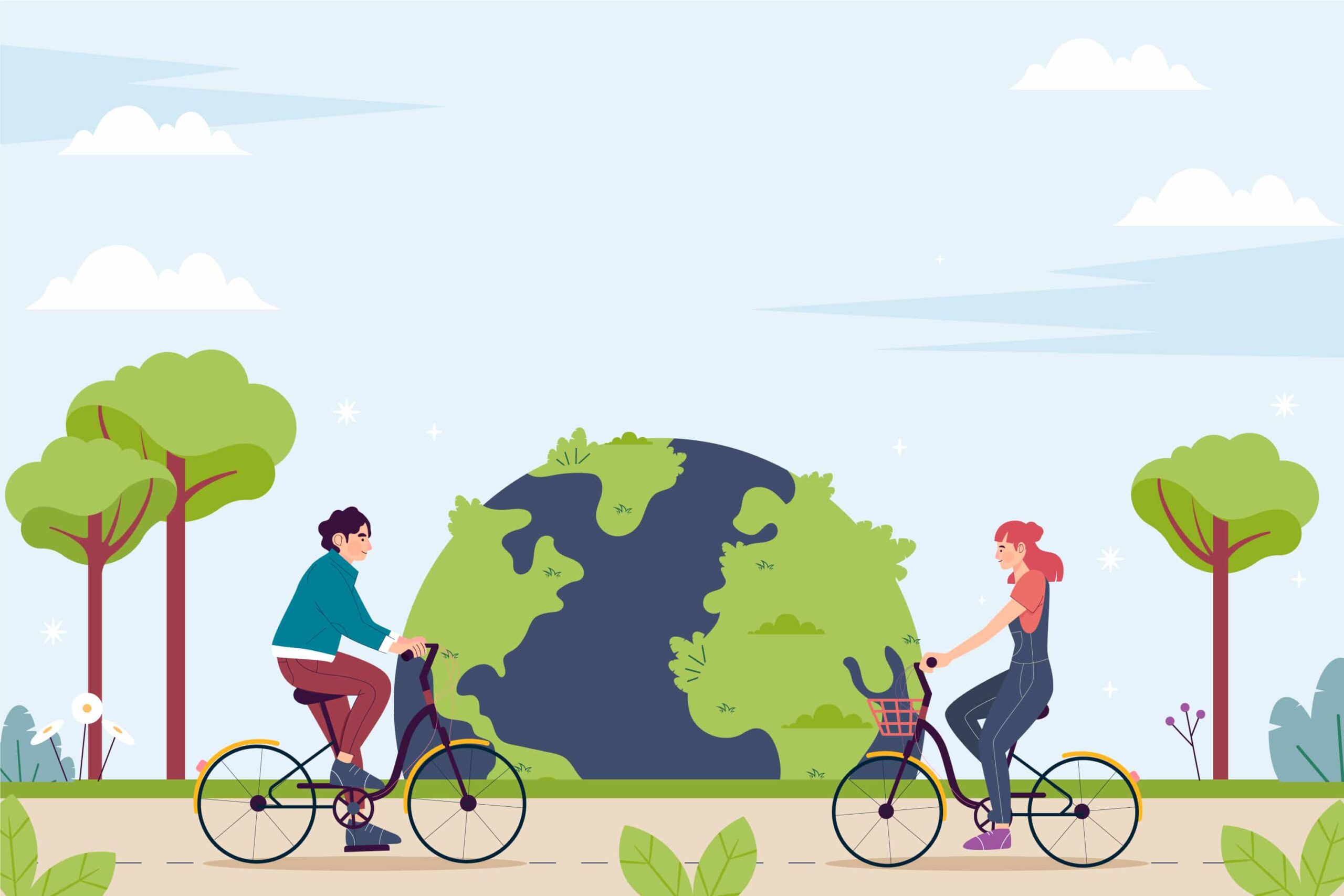 Aparcamiento ecológico para bicicletas
