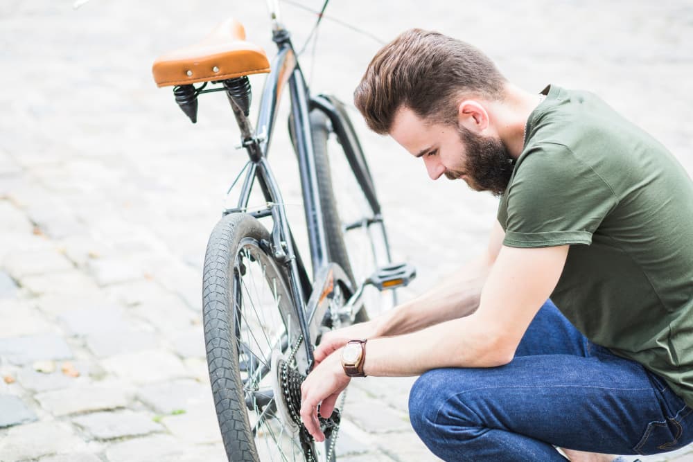 Entretien vélo en ville