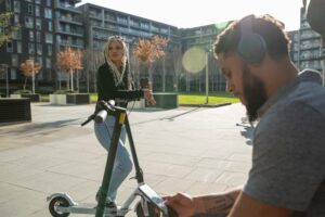 Garaje de patinetes eléctricos