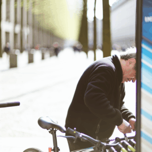 fietsenreparatiestation