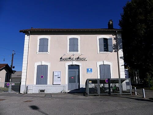 500px Gare de Pringy octobre 2021 Aménagement vélo à Annecy (Haute-Savoie)