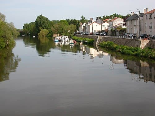 500px Reze Port Moriniere Aménagement vélo à Rezé (Loire-Atlantique)