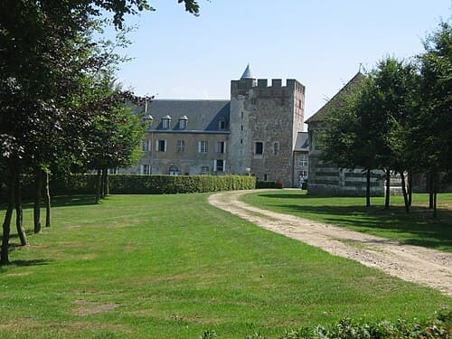 500px Chateau Gonfreville 07 2005 Aménagement vélo à Gonfreville-l'Orcher (Seine-Maritime)