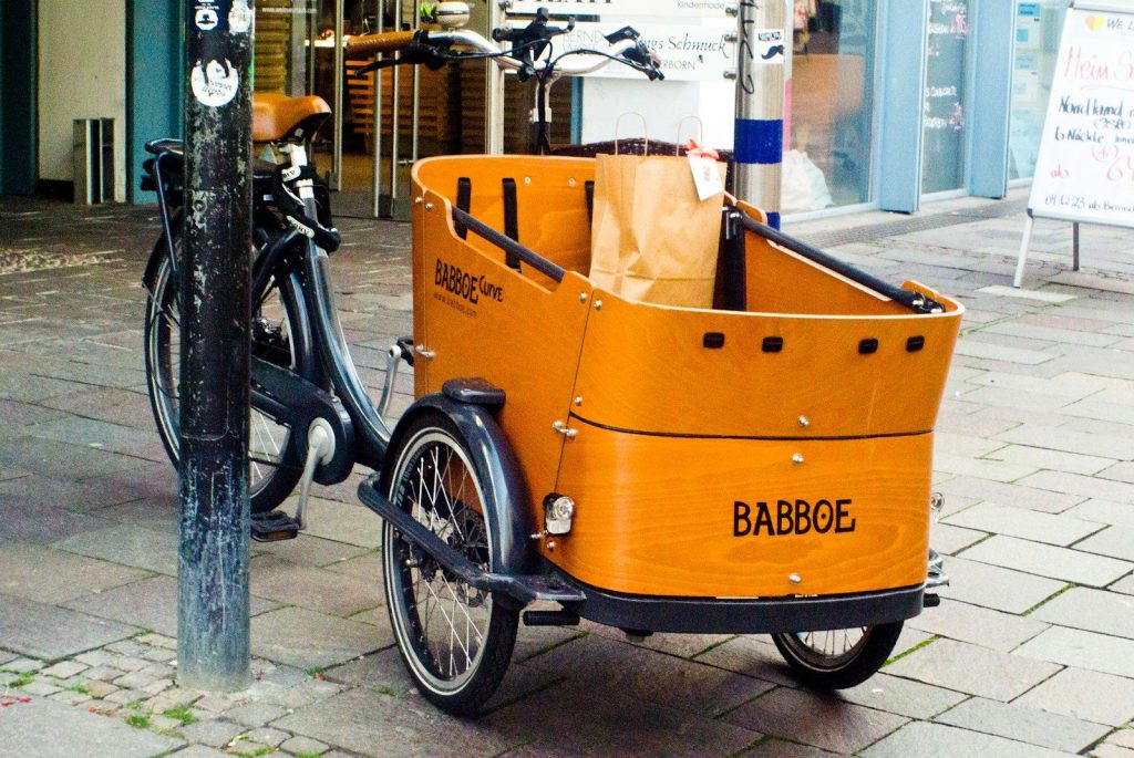 stationnement velo cargo