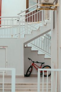 fietshelling voor trappen