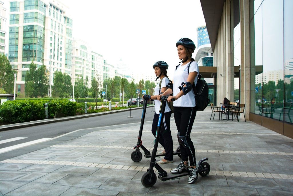 trottinette électrique trajet travail