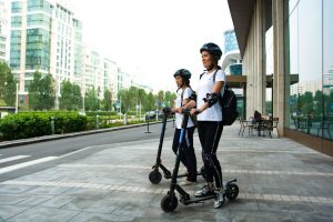 trottinette électrique trajet travail