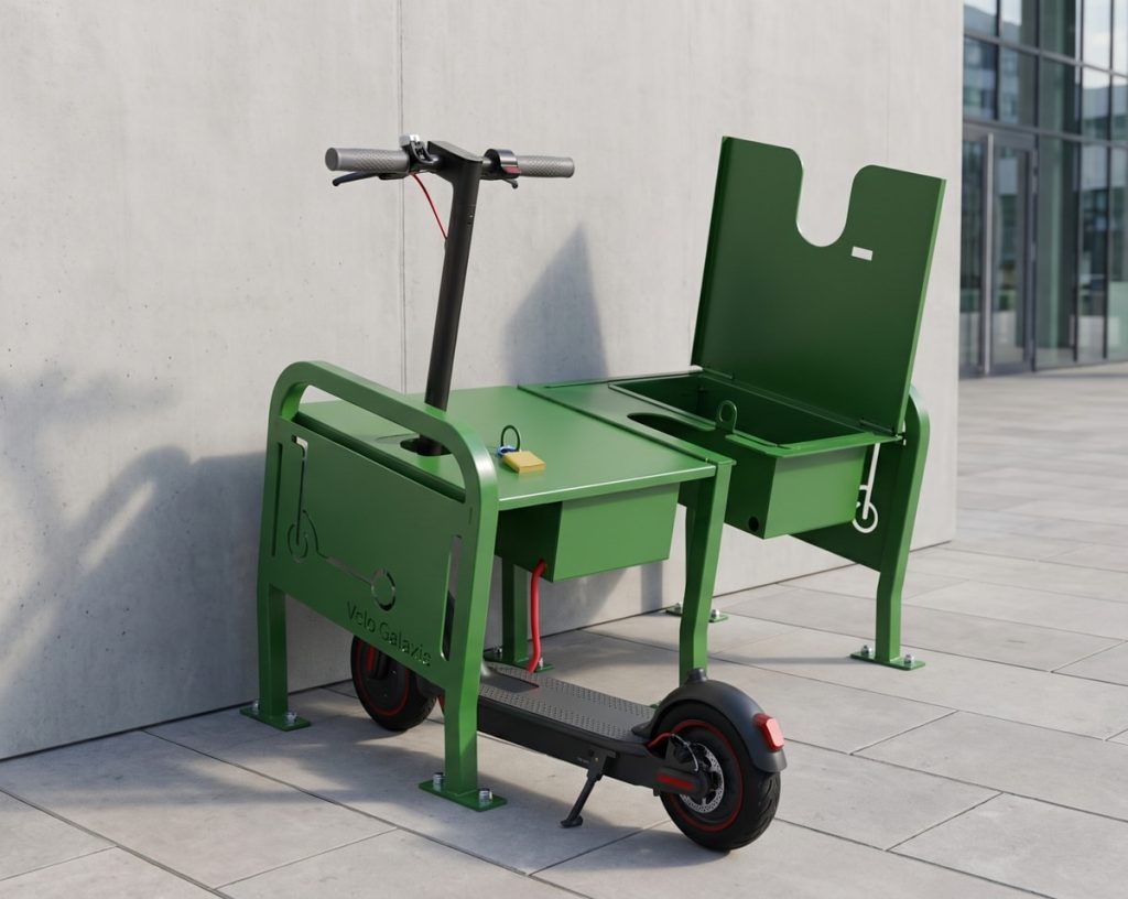 casier-pour-rangement-trottinette-électrique-extérieure