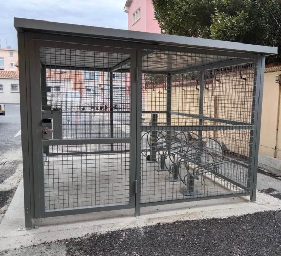 abri sécurisé VelParc – VelTwo – Velec Duo – Conseil Départemental Perpignan abri-velo-securise-et-fermé