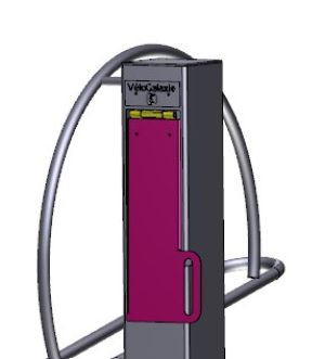 boitier securisation exterieure chargeur batterie velo electrique